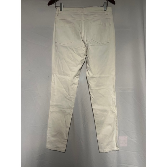 J. mc Laughlin White Straight-Leg Jeans - Picture 2 of 4